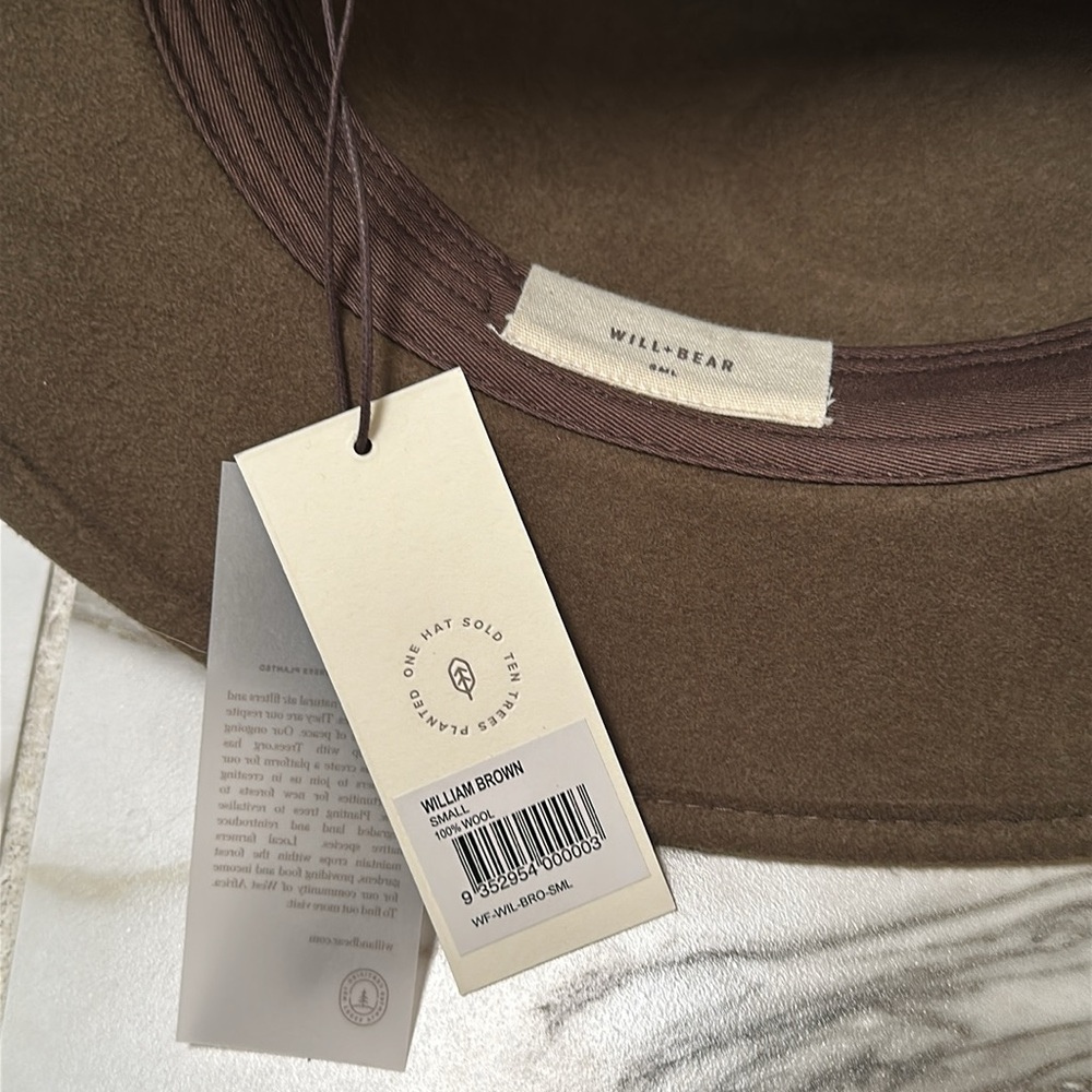Chic Brown Women's Fedora Hat - Picture 5 of 14
